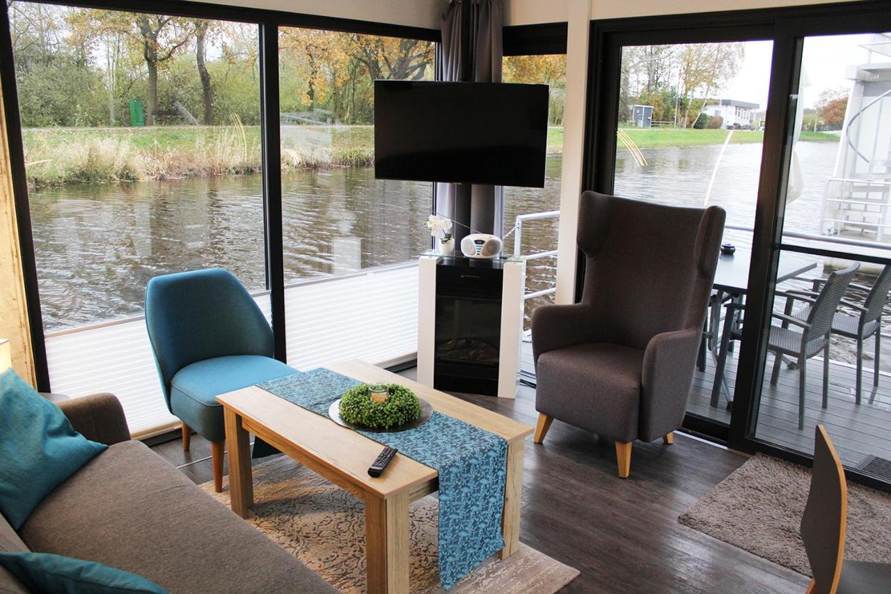 Hotel Hausboot In Bad Bederkesa Exterior foto